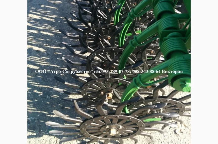 Борона мотыга ротационная John Deere Джон Дир 9 метров под МТЗ из США- фото № 3