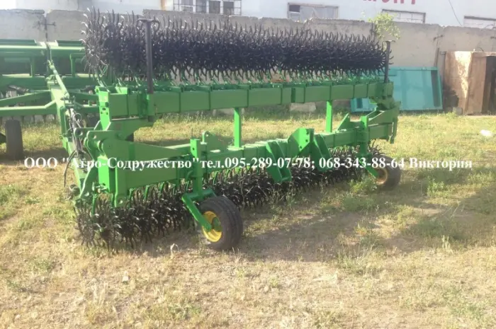 Борона мотыга ротационная John Deere Джон Дир 9 метров под МТЗ из США- фото № 18