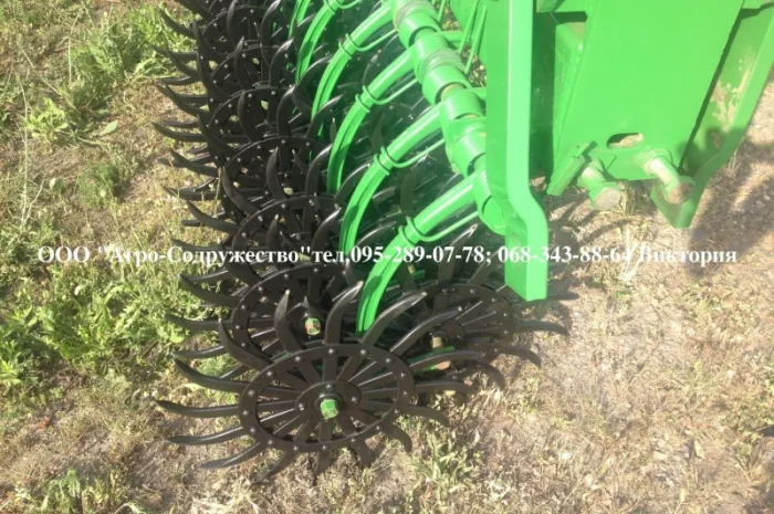 Борона мотыга ротационная John Deere Джон Дир 9 метров под МТЗ из США- фото № 17