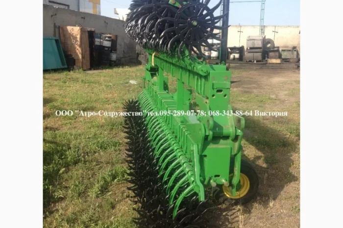 Борона мотыга ротационная John Deere Джон Дир 9 метров под МТЗ из США- фото № 16