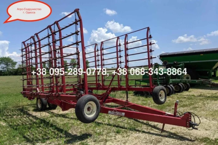 Из США б/у зубовая борона McFarlane HDL-1048-8 /1408 м- фото № 1