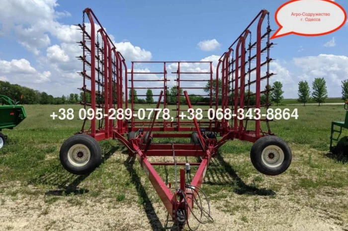 Из США б/у зубовая борона McFarlane HDL-1048-8 /1408 м- фото № 2