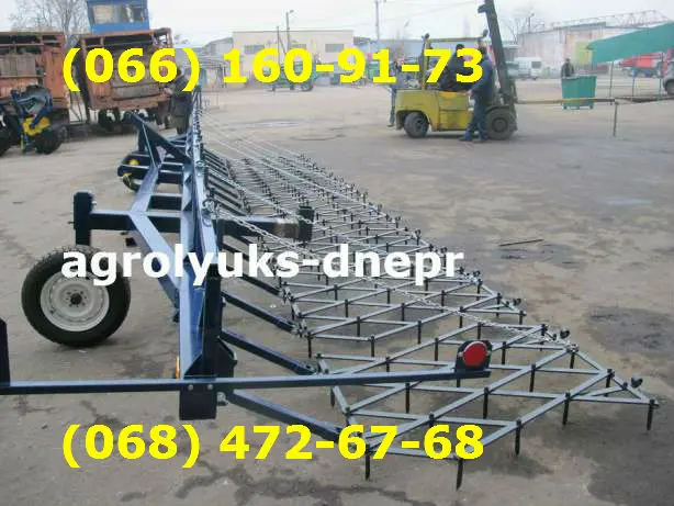 Сцепка борон 8 м для трактора Т-40- фото № 1