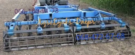 Прицепные Дисковые Бороны БДФП 2.4 - 4.2 м- фото № 1