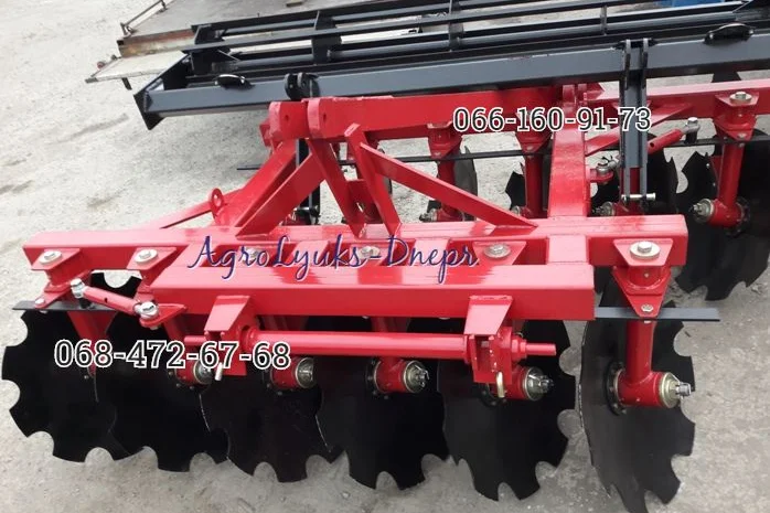 Навісна дискова Борона БДН-2.4 БДН-2.1 з регулюванням угала- фото № 1