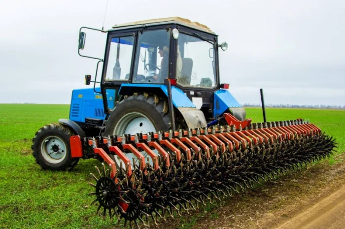 Ротационная борона - цельный брус- фото № 2