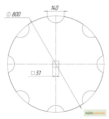 Диск бороны Корвет- фото № 1