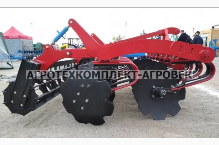 Борона дисковая на пружинных стойках БДФ-2.4- фото № 1