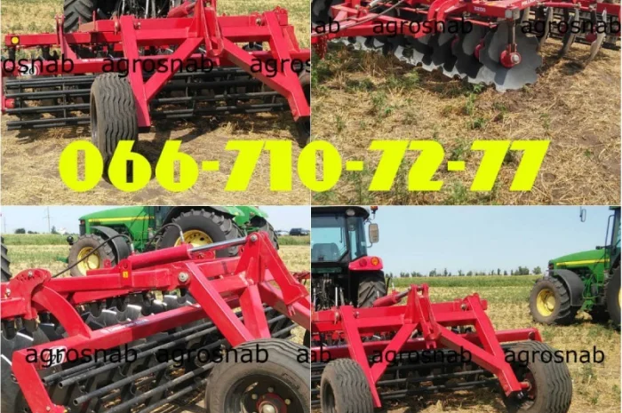 Оригинальная Паллада 3200-01 красная звезда дисковая борона- фото № 1