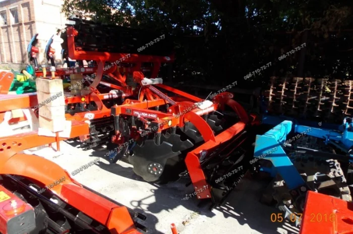 Купите навесную дисковую борону Паллада 2400 и у вас будет дископлуг, дискоборона, плуг- фото № 2