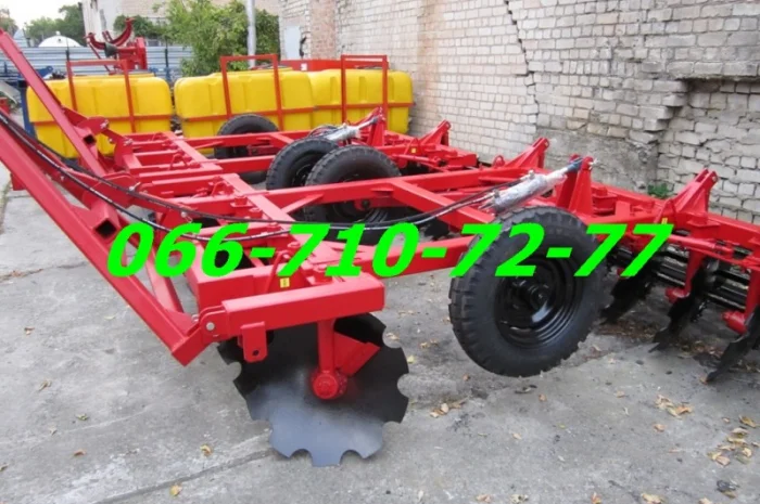 НОВИНКА Полностью прицепное оборудование на трактор - дисковая борона БДП-2.5- фото № 1