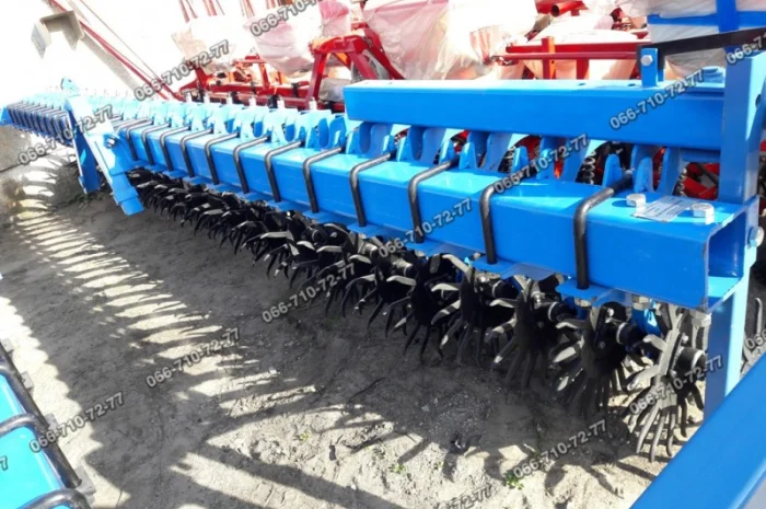 Выгодная борона мотыга БР-6 навесная, с транспортным- фото № 1