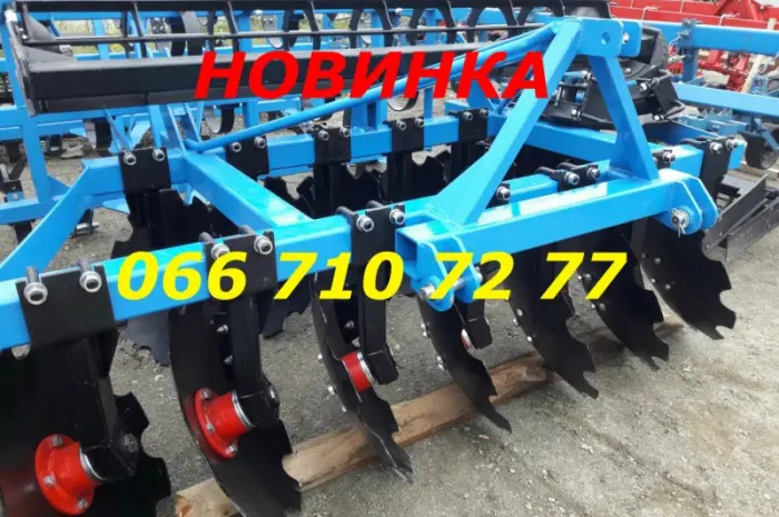 Новинка борона БДФ-1.8 (2.4+2.1) навесная Дисковая борона БДФ-1.8(2.1/2.4)нового образца- фото № 1