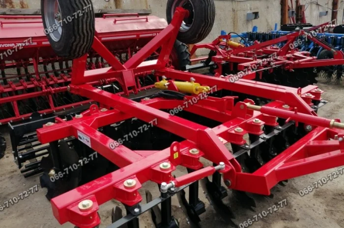 Прицепная борона дисковая 3200 захват (560мм диски) для МТЗ 920-100л.с- фото № 9