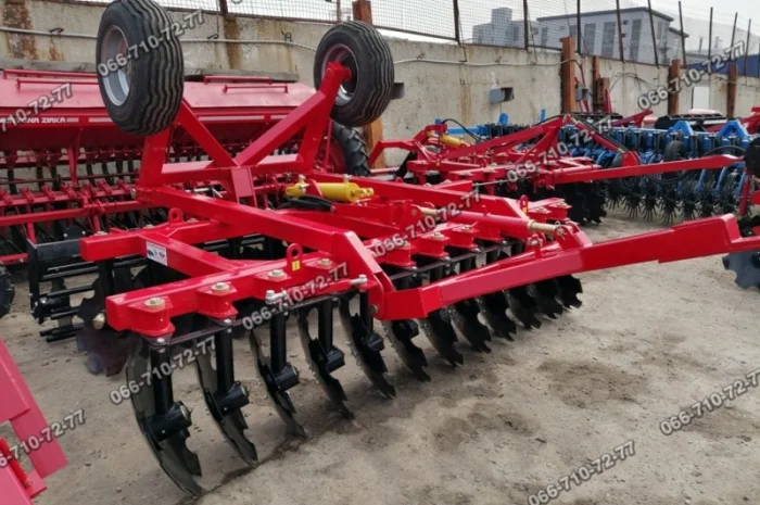 Прицепная борона дисковая 3200 захват (560мм диски) для МТЗ 920-100л.с- фото № 1