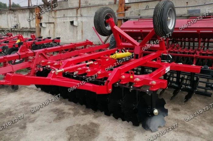 Прицепная борона дисковая 3200 захват (560мм диски) для МТЗ 920-100л.с- фото № 2