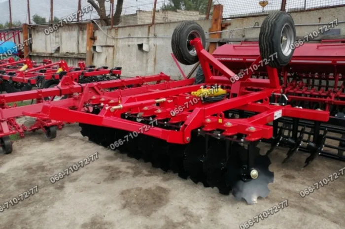 Прицепная борона дисковая 3200 захват (560мм диски) для МТЗ 920-100л.с- фото № 6