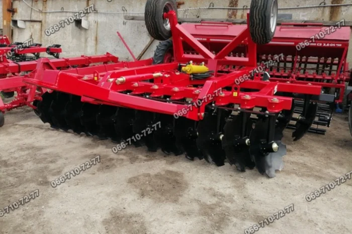 Прицепная борона дисковая 3200 захват (560мм диски) для МТЗ 920-100л.с- фото № 7