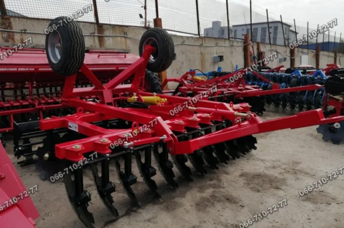 Прицепная борона дисковая 3200 захват (560мм диски) для МТЗ 920-100л.с- фото № 8