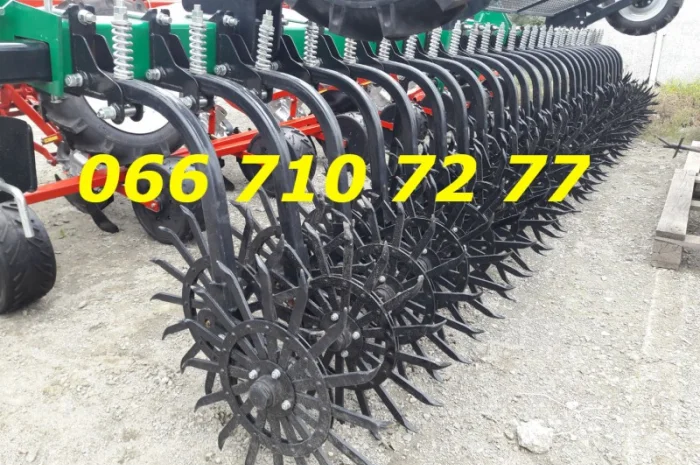 Борона ротаційна - БРМ-6 для суцільної і міжрядної обробки- фото № 1