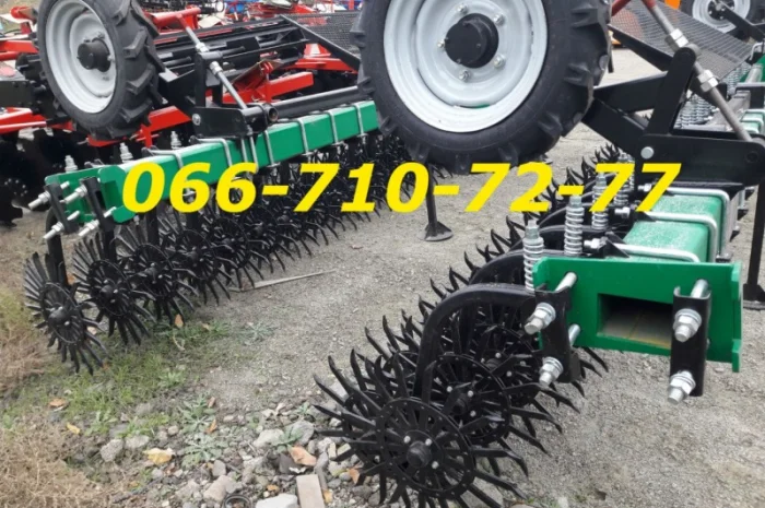 Бороны мотыги. Сменные рабочие колёса культиватор БР-6 борона ротационная фото+видео- фото № 1