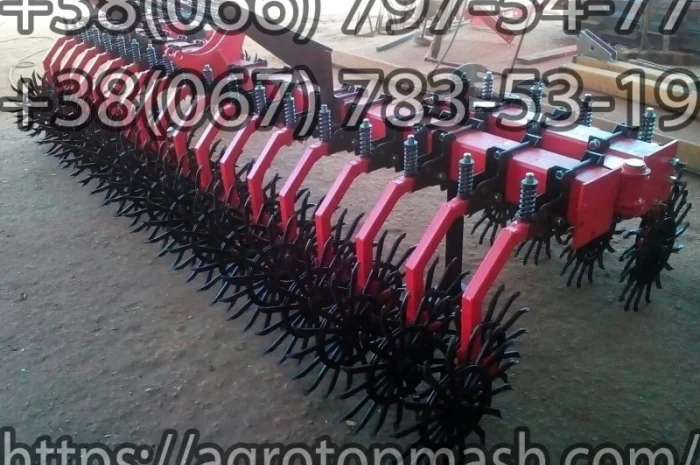 Механічна ротаційна борона- фото № 3
