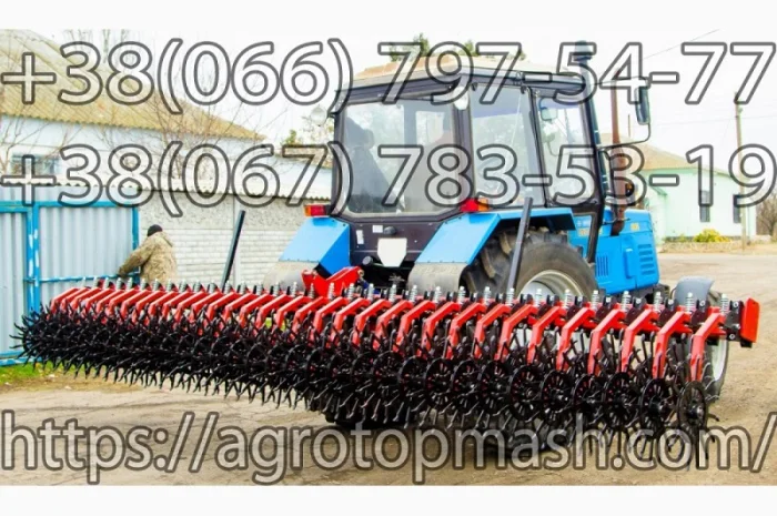 Борона ротаційна на суцільному брусі «Rotary Harrow» RH-6- фото № 4