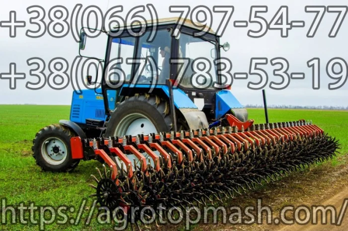 Борона ротаційна на суцільному брусі «Rotary Harrow» RH-6- фото № 5