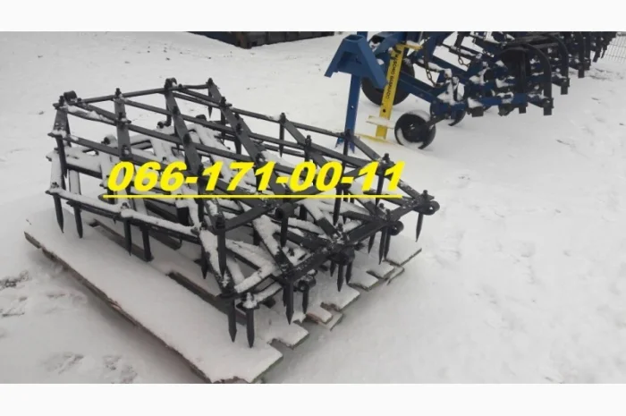 Борона зубовая БЗСС-1 БЗТС-1 под культиватор Кпс и под сцепки борон. Бороны Бзсс новые- фото № 1