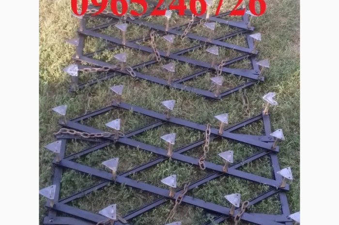 Дві борони пару борін борона важка із сегментами і ланцюгами- фото № 1