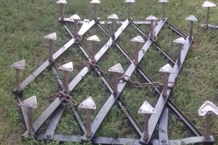 Дві борони пару борін борона важка із сегментами і ланцюгами- фото № 3