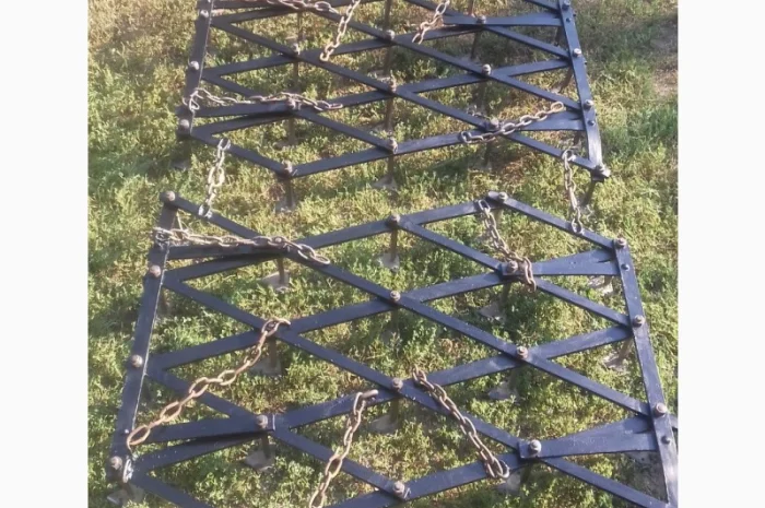 Дві борони пару борін борона важка із сегментами і ланцюгами- фото № 5