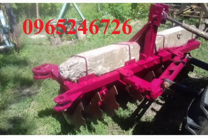 Дискова борона для мінітрактора нова СССР 1.6м. Регульована 10 дисків- фото № 1