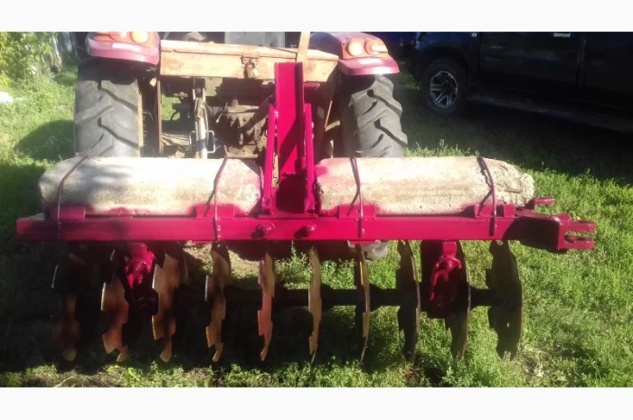 Дискова борона для мінітрактора нова СССР 1.6м. Регульована 10 дисків- фото № 2