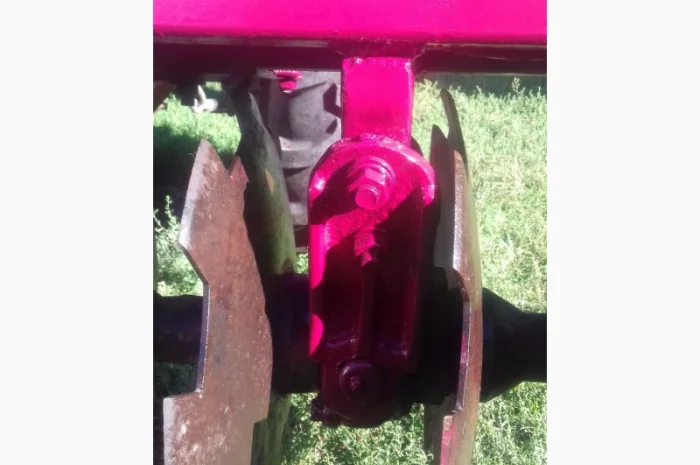 Дискова борона для мінітрактора нова СССР 1.6м. Регульована 10 дисків- фото № 7