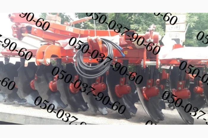 Pallada 3200-01 Паллада 3, 2 полуприцепная дисковая борона+Шлейф-каток(диски 660мм)- фото № 1