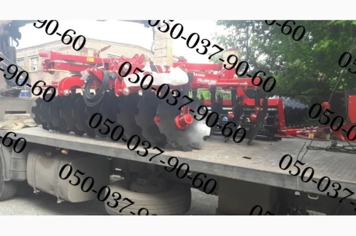 Pallada 3200-01 Паллада 3, 2 полуприцепная дисковая борона+Шлейф-каток(диски 660мм)- фото № 2