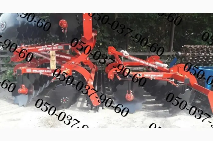 Борона оригинальная дисковая Pallada 2400-01 (БДН-2400-01 навесная, диаметр диска 660 мм.)- фото № 1