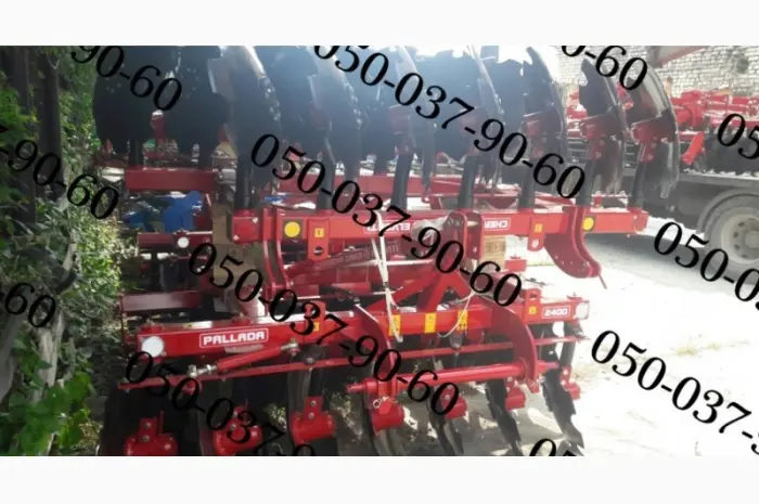 Топ Борона дисковая Паллада 2400-01 навесная (БДН 2400-01) Червона зирка Борона дисковая- фото № 1