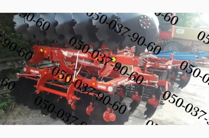 Топ Борона дисковая Паллада 2400-01 навесная (БДН 2400-01) Червона зирка Борона дисковая- фото № 3