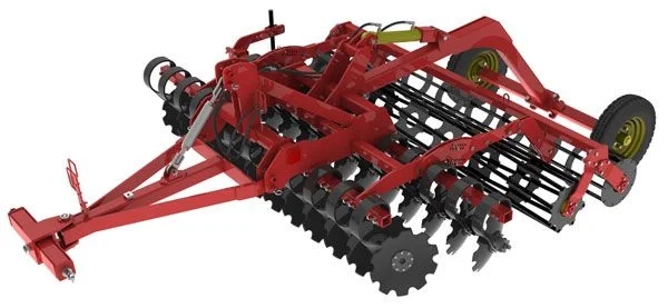 Борона дисковая навесная БП-3П с пружинными стойками. Обработка до 14 см- фото № 1