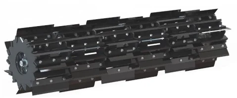 Борона прицепная БП-4 2-х рядная с режущими катками- фото № 2