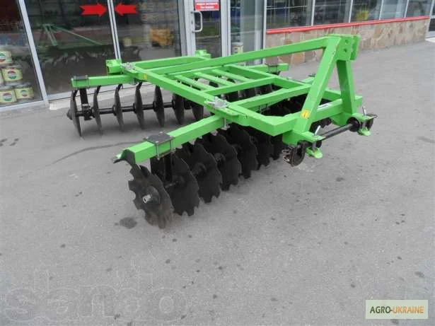 Борона дискова 2, 4 м та ініш захвати- фото № 1