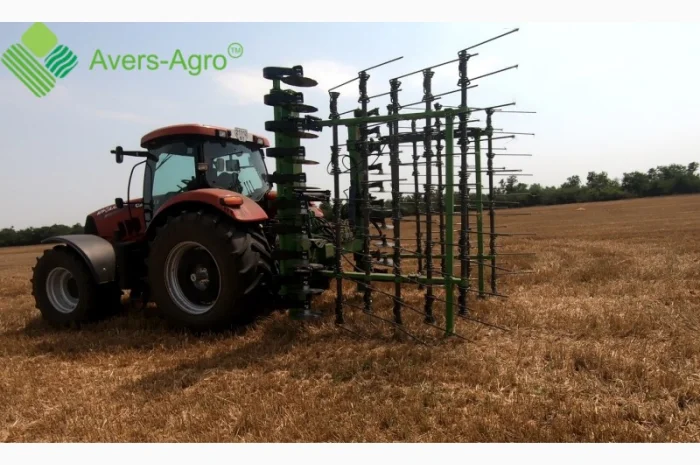 GREEN RAY 6, 5 М WTD борона пружинная с дисками- фото № 2