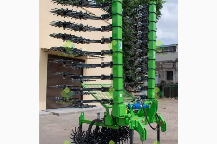 Борона ротационная Green Star 5, 7 м Euro со сменными зубами, рабочая ширина захвата 5, 7 м- фото № 2