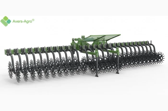 Борона ротационная Green Star 5, 7 м Euro со сменными зубами, рабочая ширина захвата 5, 7 м- фото № 3