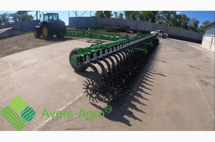 Борона ротационная green star 14 м с цельными рабочими органами- фото № 1