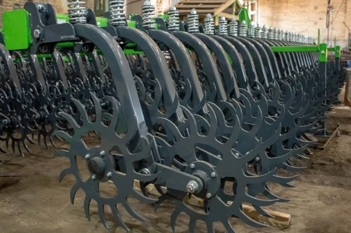 Стойка ротационной бороны в сборе с цельными рабочими органами- фото № 1