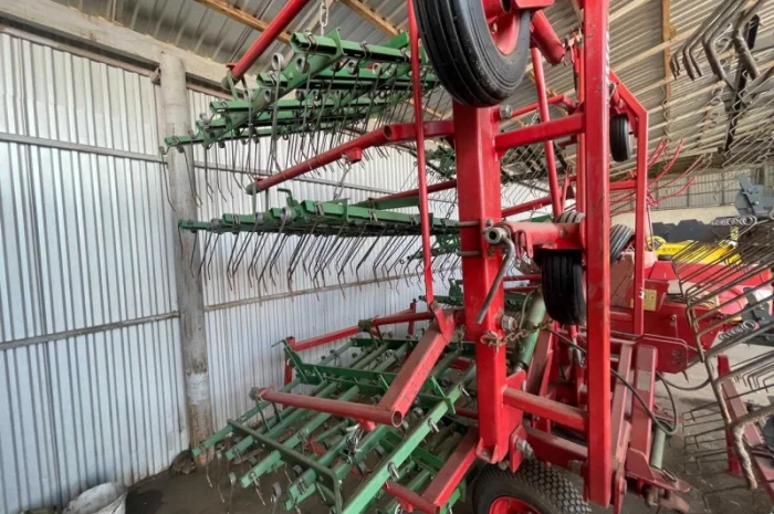 Продається пружинна борона Unia Akcent 12м 2012р.в- фото № 3