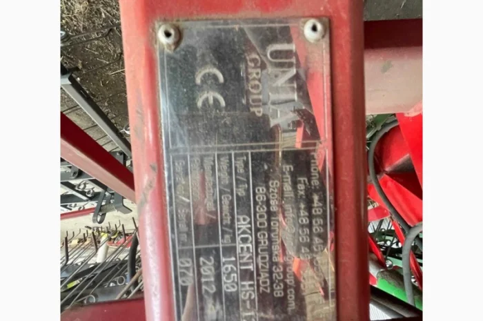 Продається пружинна борона Unia Akcent 12м 2012р.в- фото № 5